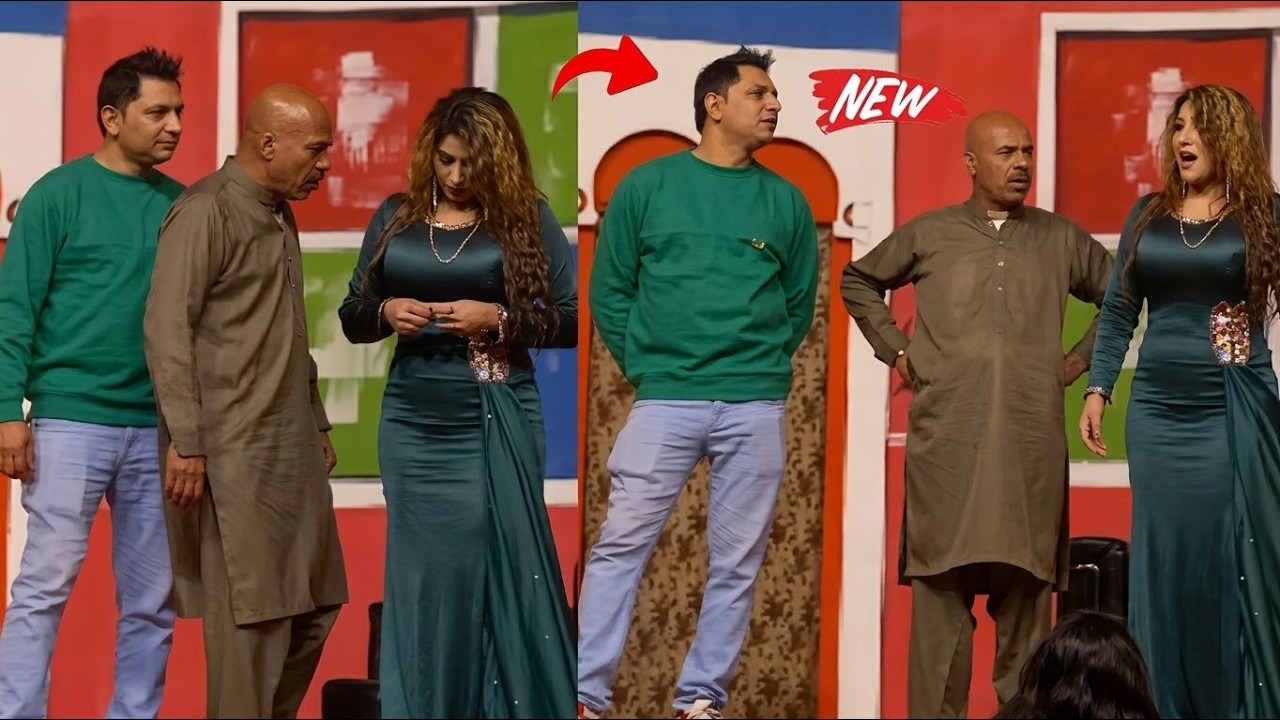 Fozia Butt Amjad Rana With Others | New Comedy Stage Drama | Metro Stage Drama 