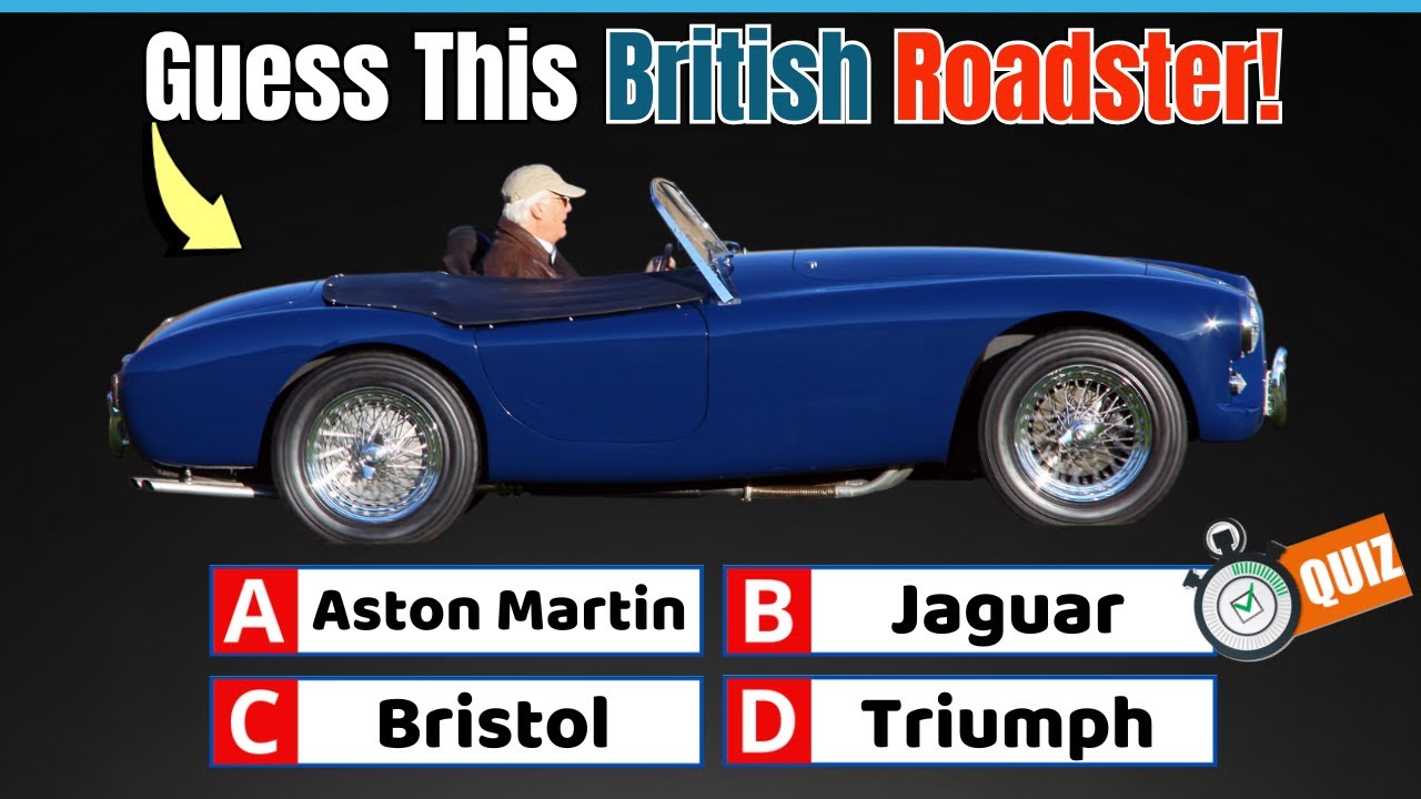 Can You Name These Classic British Convertibles?