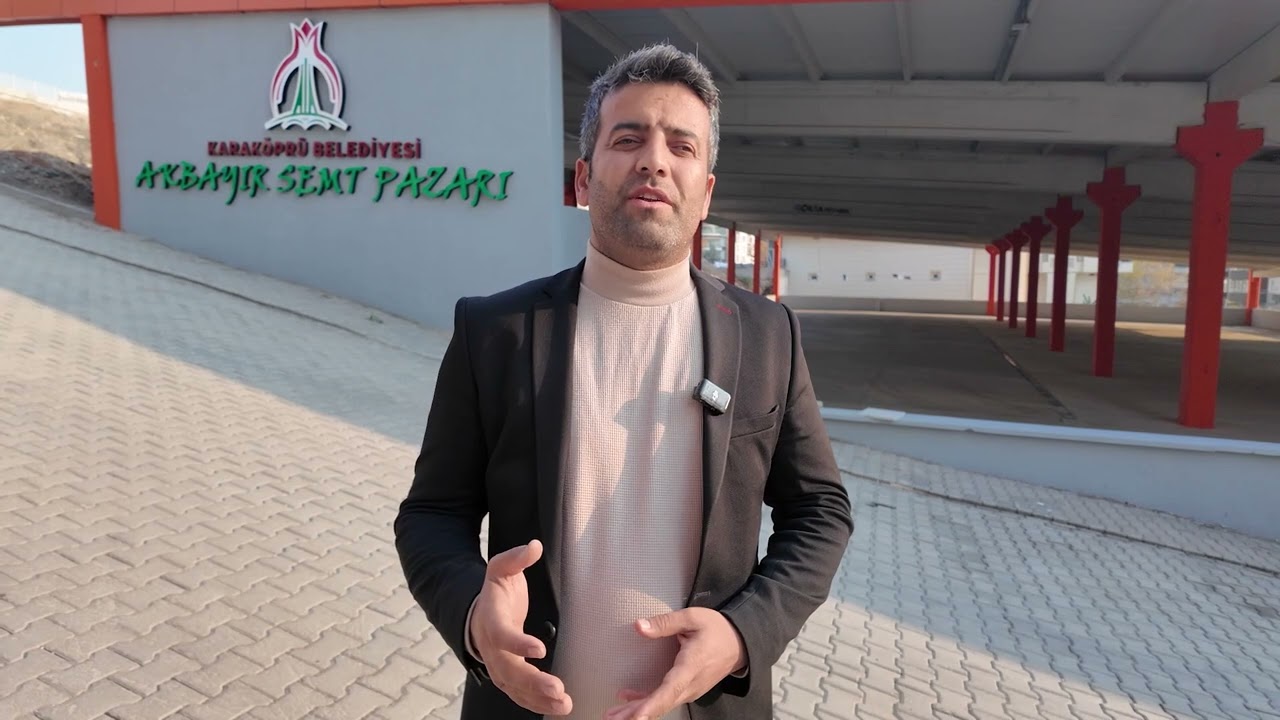 KARAKÖPRÜ’YE BİR MODERN SEMT PAZARI DAHA!