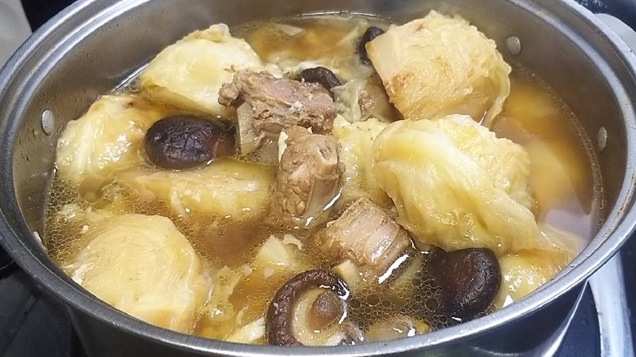 ต้มกะหล่ำปลีซี่โครงหมู นุ่มๆ หอมๆ อร่อยกินเพลินได้ทั้งครอบครัว Asia Food Secrets