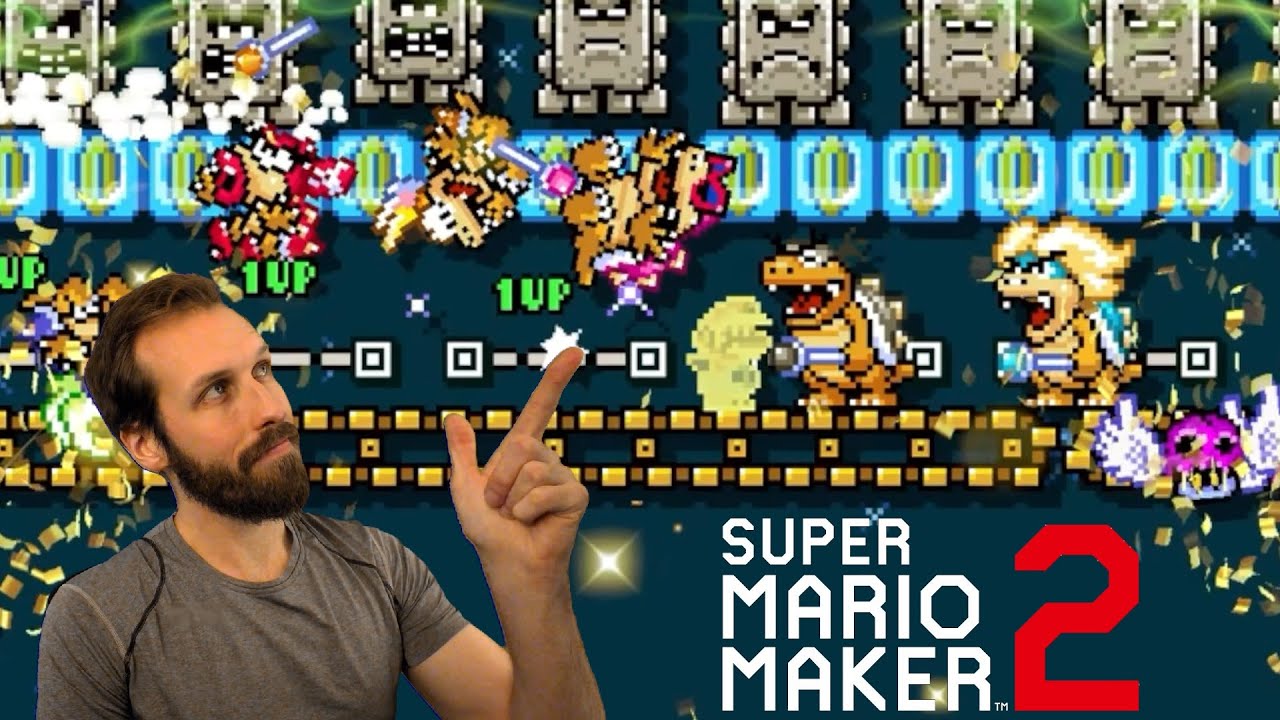 Super Mario Maker 2 - Endless Expert #34 | The Whole (Ninety) Nine Yards