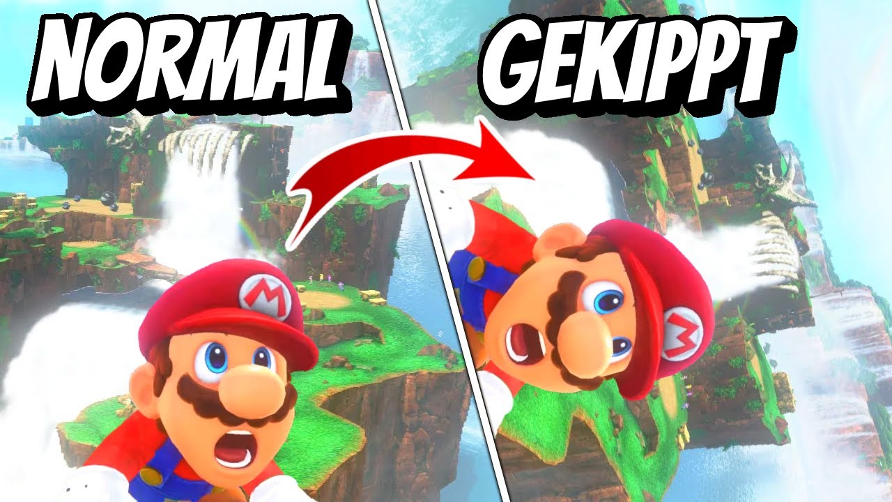 Mario Odyssey, aber ALLES IST SCHIEF!