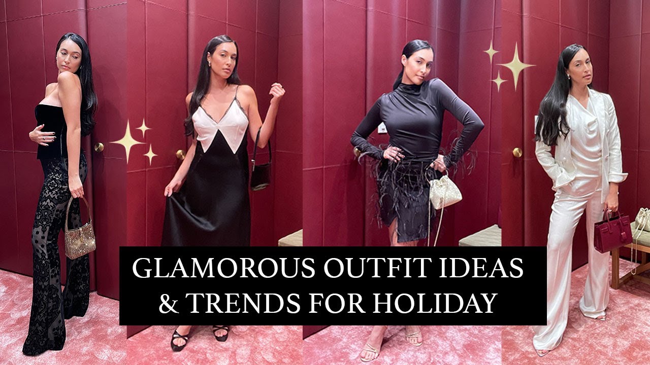 WHAT TO WEAR FOR THE HOLIDAYS: 7 HOLIDAY PARTY OUTFITS AND TRENDS