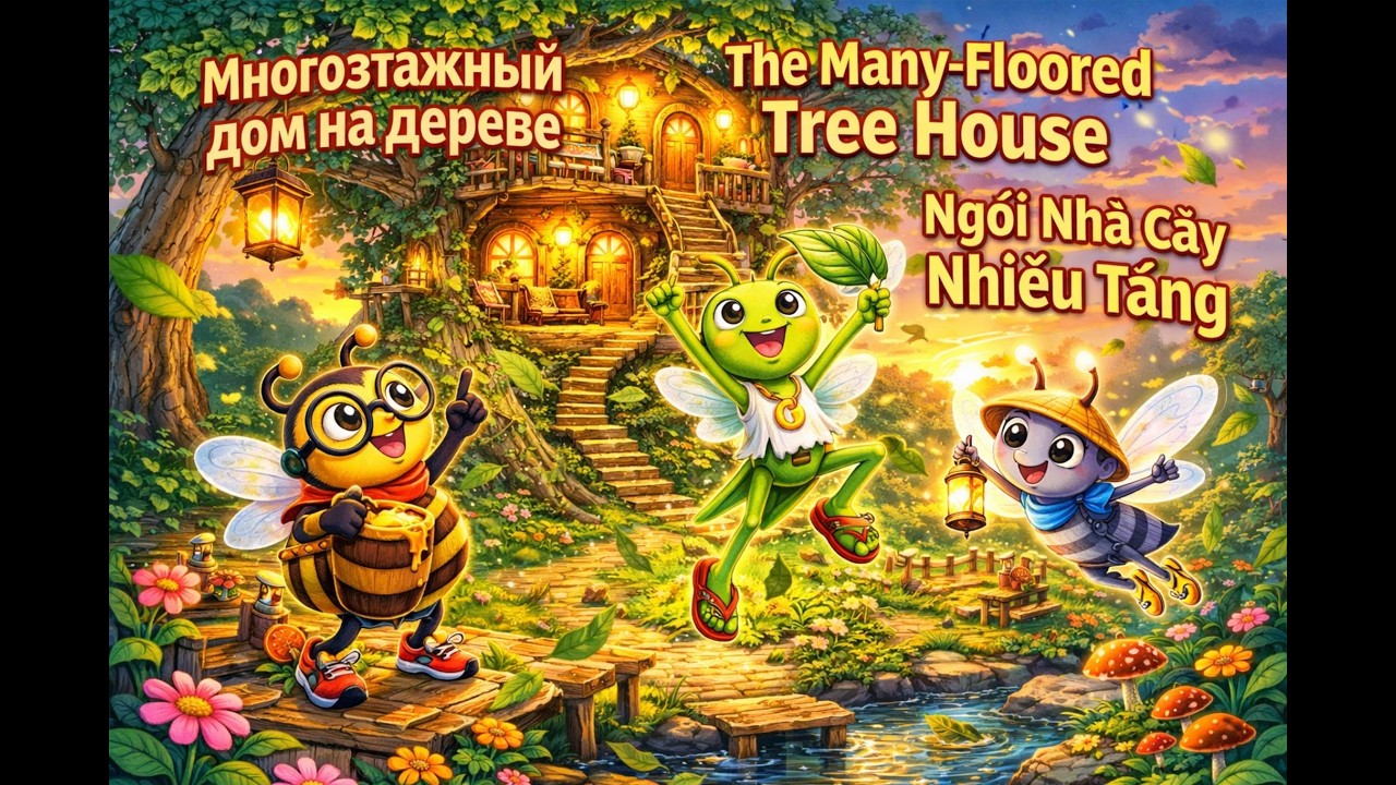 The Many-Floored Tree House | Russian Listening