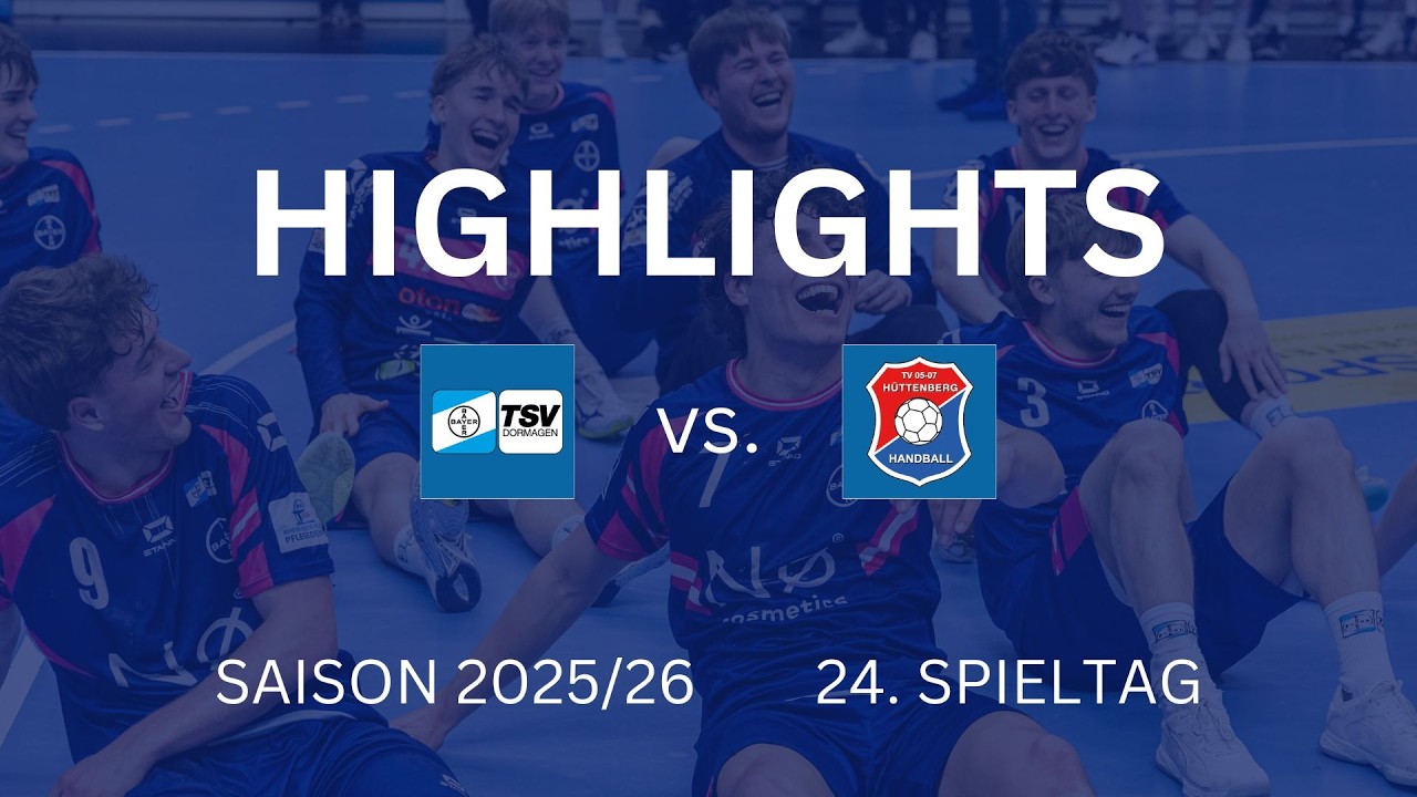 TSV Bayer Dormagen vs. TV 05/07 Hüttenberg // 24. Spieltag // 2. Handball-Bundesliga