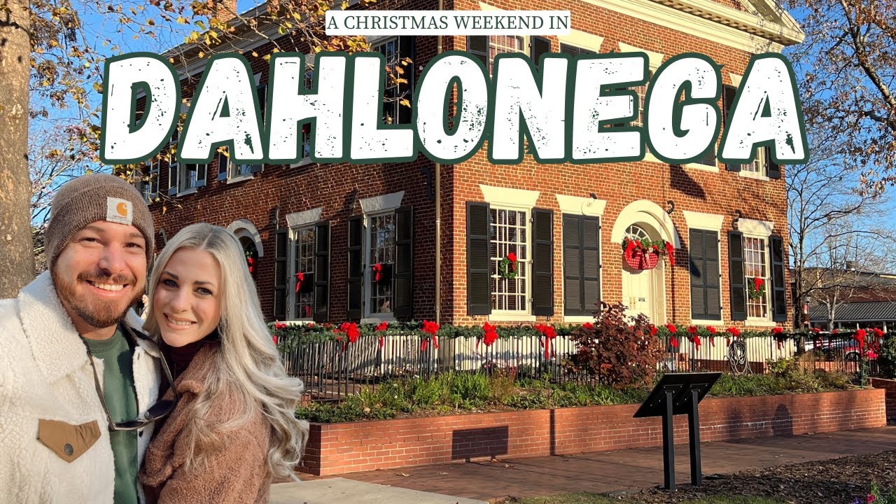 A CHRISTMAS WEEKEND IN DAHLONEGA 🎄♥️✨ Exploring Georgia's top rated 