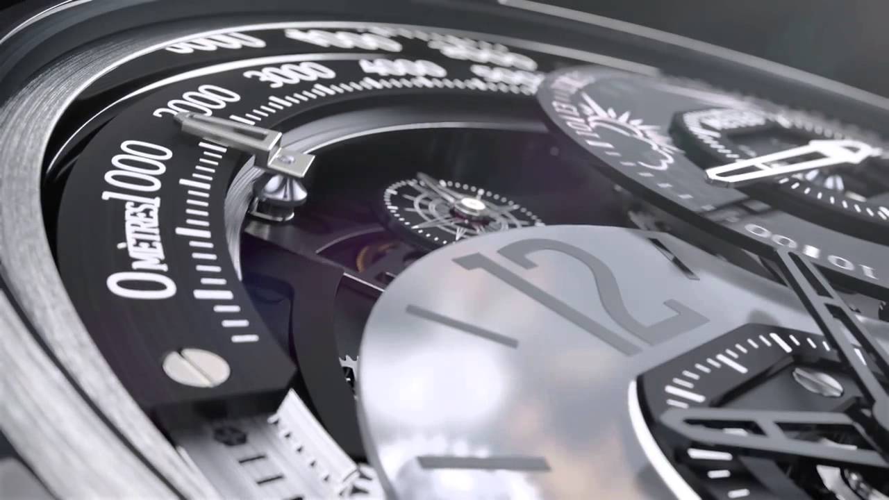 BREVA G&eacute;nie 01 Mechanical Barometer Altimeter Weather Station Watch