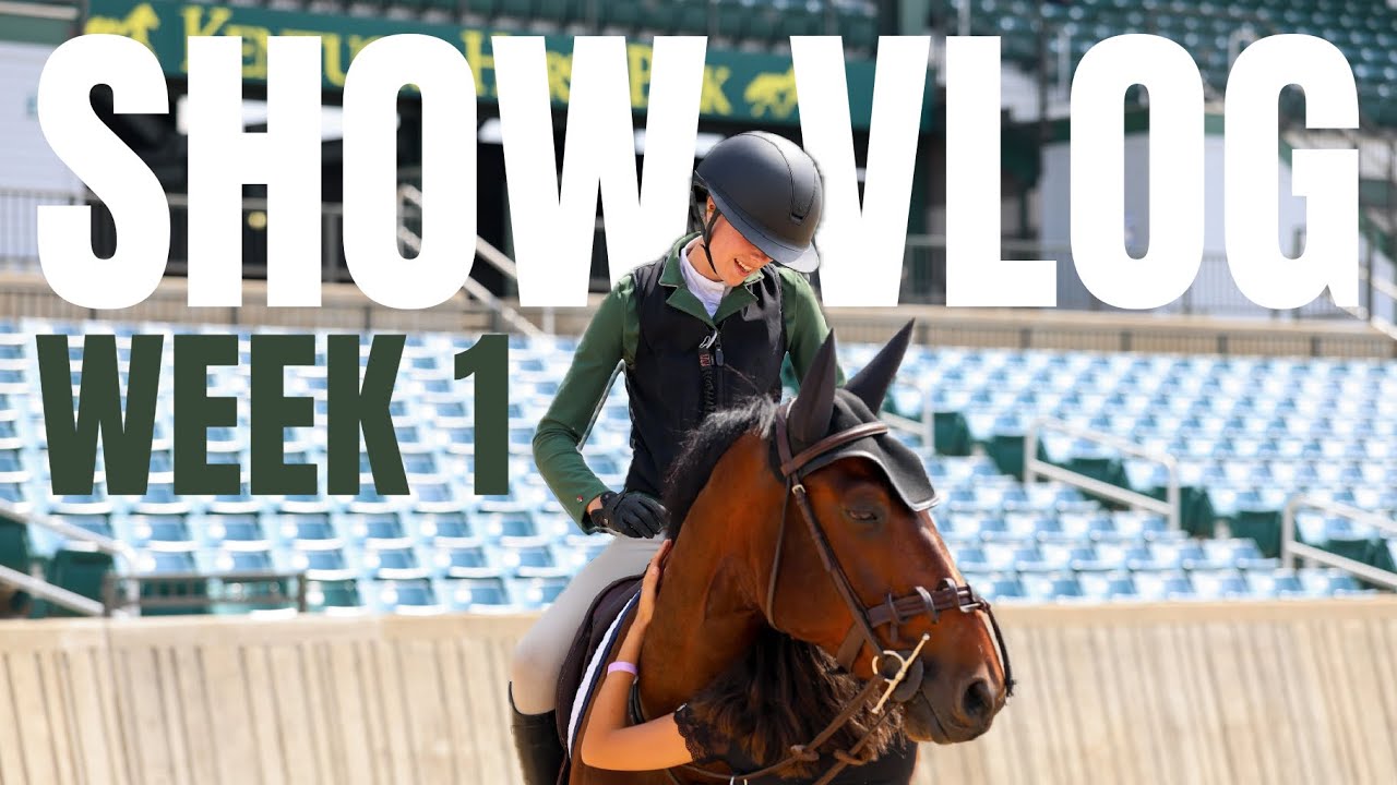 SRJT 2025 WEEK 1 // Hunters and Showjumping in Kentucky!