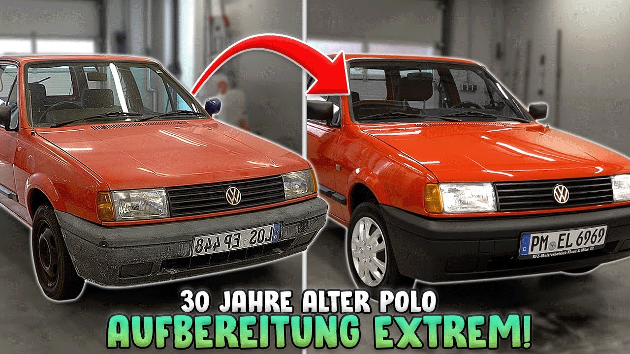 600€ POLO komplett Aufbereitung Extrem! |  AUTOLACKAFFEN