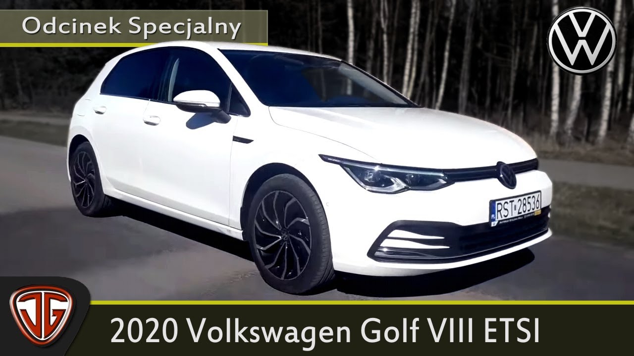 Jan Garbacz: Volkswagen Golf VIII 2020 - sam hamuje!