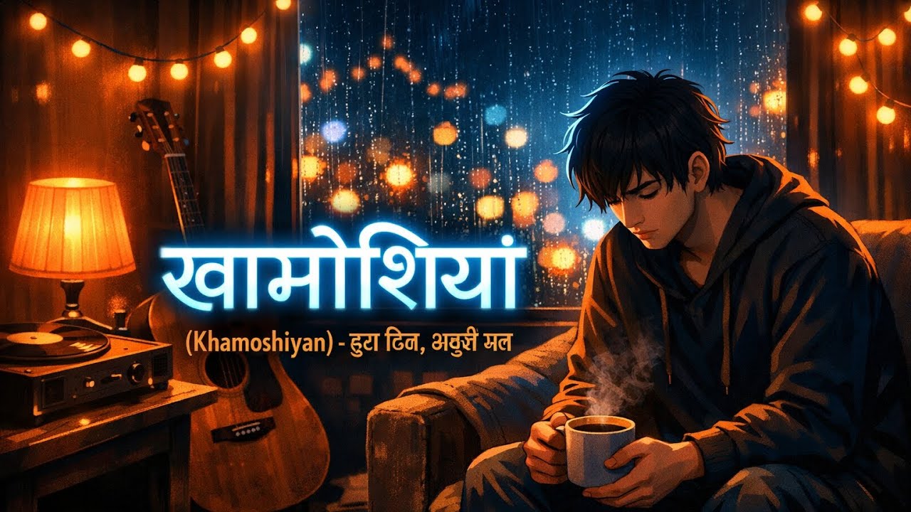 खामोशियां 💔 (Khamoshiyan) – Sad Hindi LoFi Breakup Song | Rain Night Vibes | Emotional Acoustic 2026