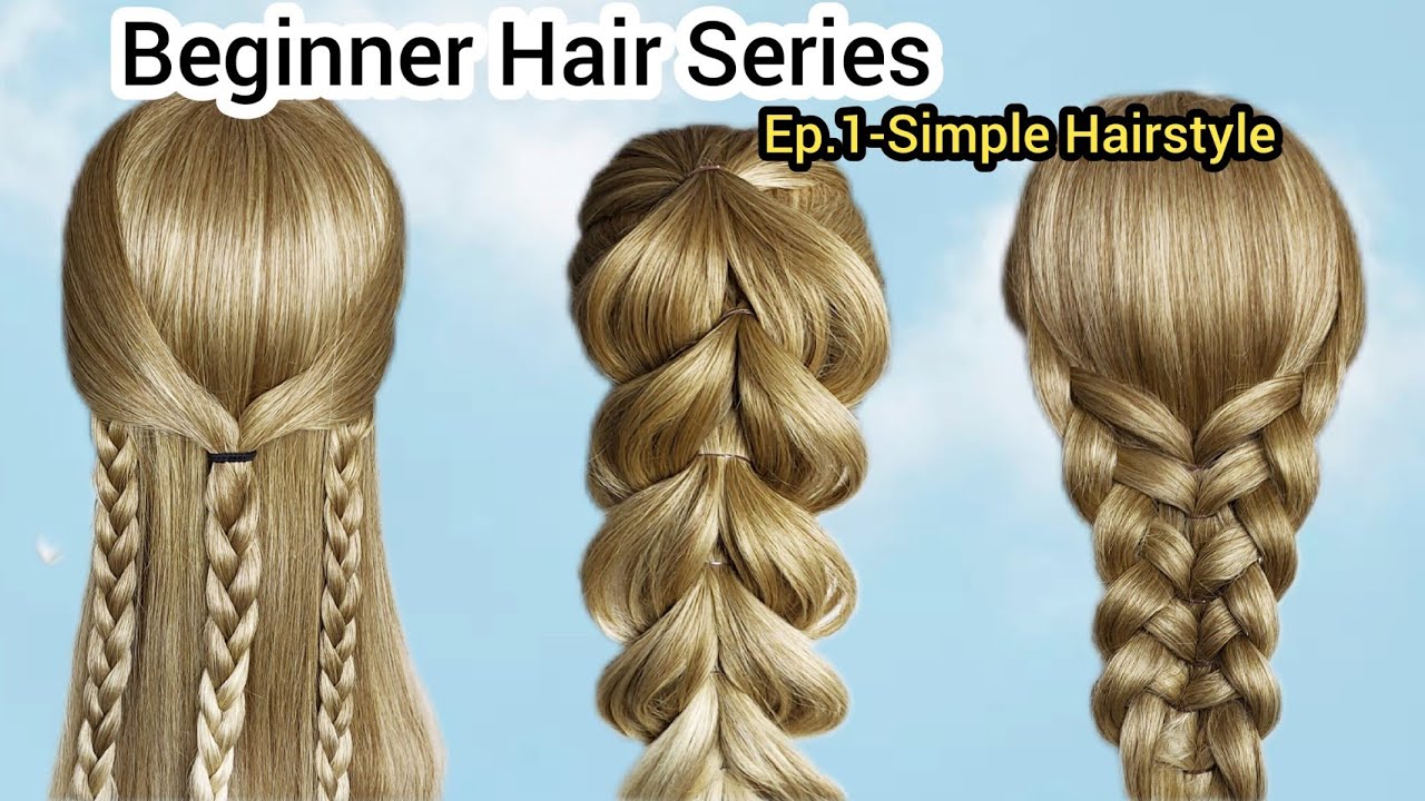 Easy Hair Braids for Beginners | Tutorial Series Ep 1"