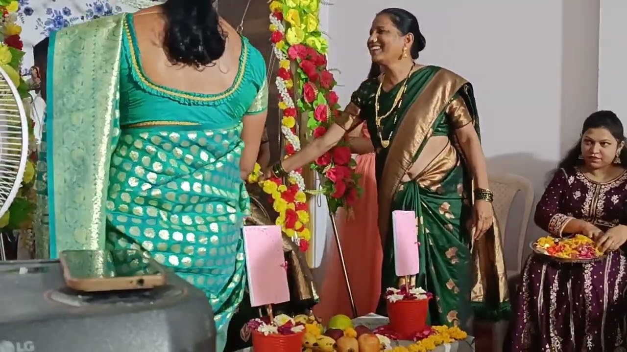 असे झुलवा नव गर्भिनीला💃 डोहाळे अबोलीचे 💞