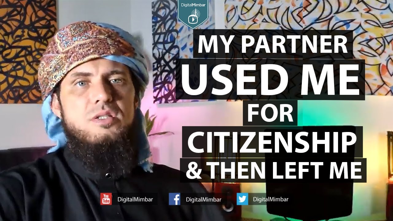 My Partner used me for Citizenship & then Left Me - Gabriel Al Romaani