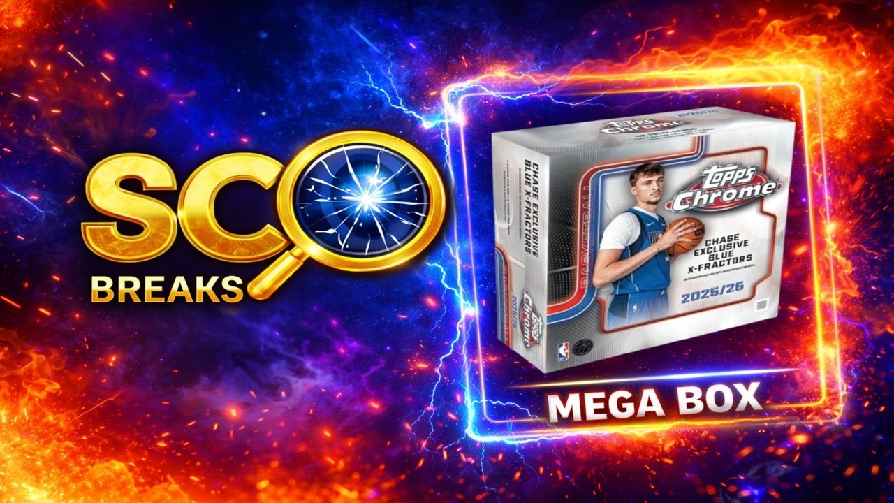 TOPPS CHROME 2025–26 MEGA BOX UNBOXING 😱 | Can We Hit a MASSIVE Rookie?