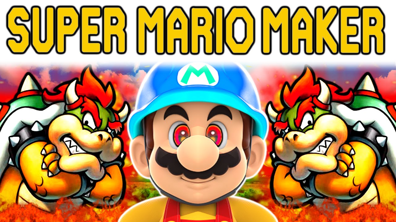 Super Mario Maker - THE RAGE OF 100 MARIOS