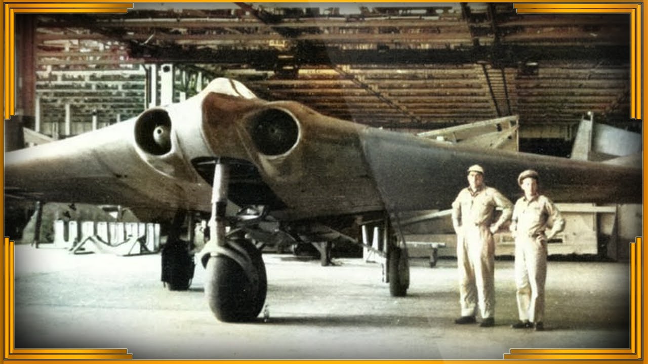 Horten Ho IX  (Gotha Go 229) - реактивный самолет 