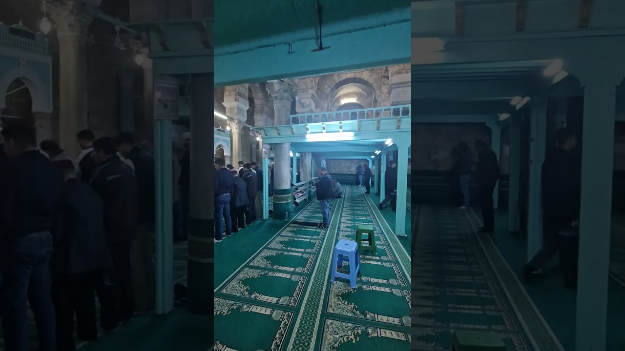 Masjid Al Qasar, Tunis #ramzan #Ramadan #trawih #Tunis #Tunisia #ramadannights