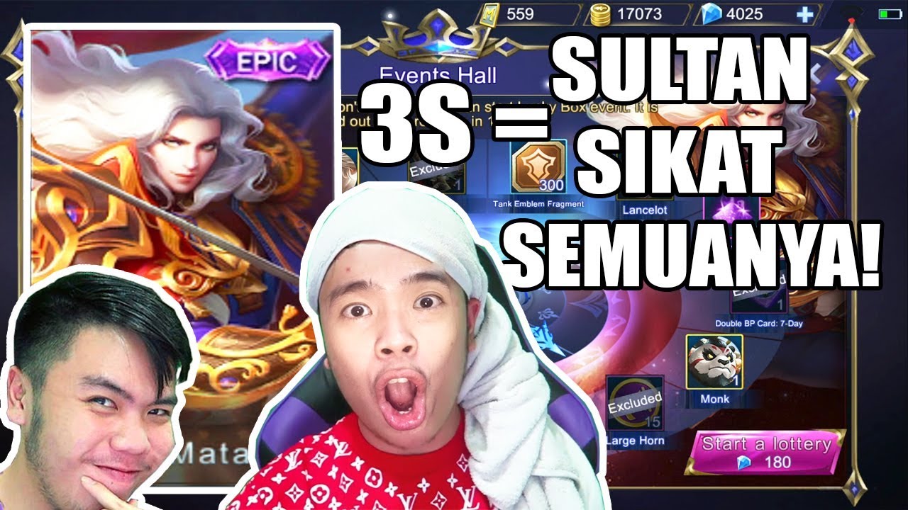 MANUSIA SETENGAH SULTAN BORONG LUCKY BOX SKIN EPIC LANCELOT! - Mobile Legends Indonesia