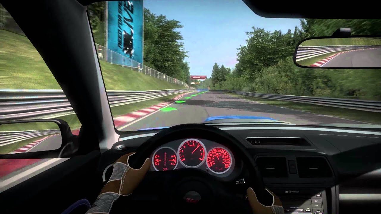 NFS Shift Nürburgring Subaru Impreza WRX Hot Lap