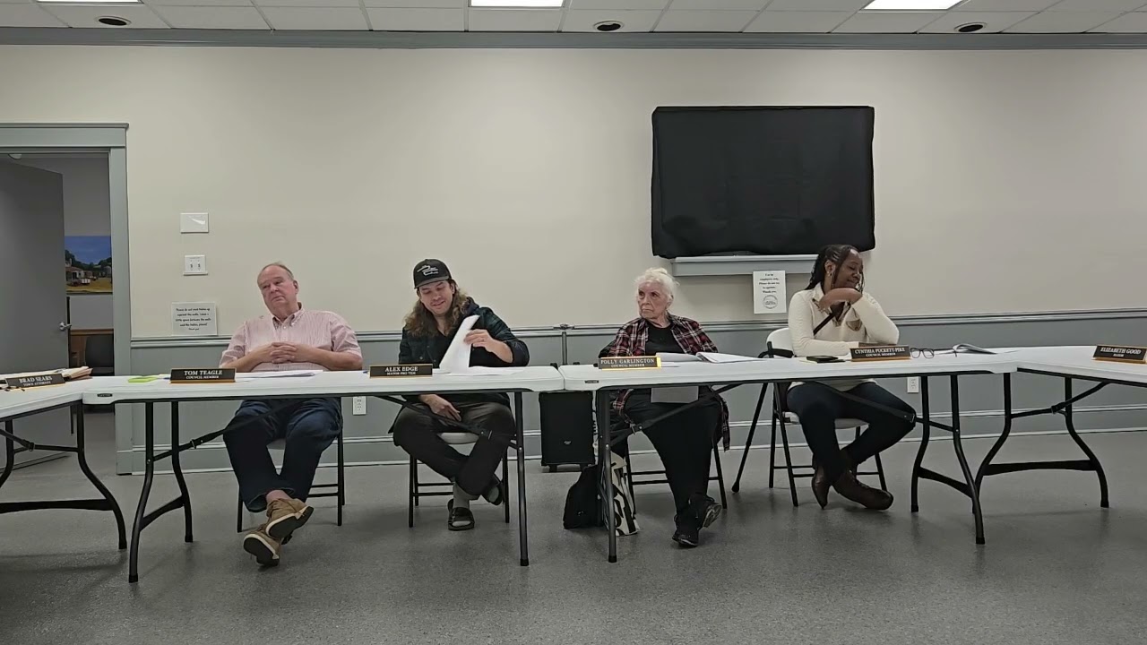 Sharpsburg GA Town Council Meeting March 2, 2026