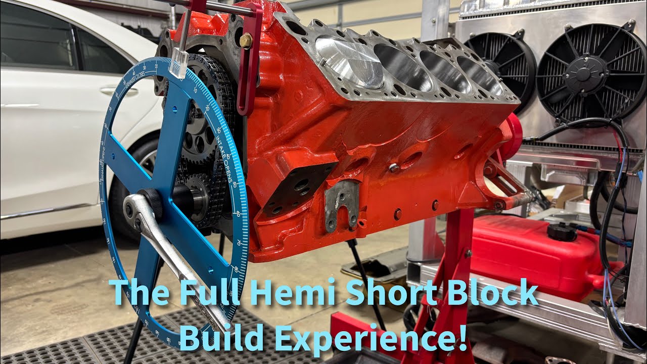 Самый медленный двигатель 426 Hemi Crate с коротким блоком сборки #mopar #engine #hemi
