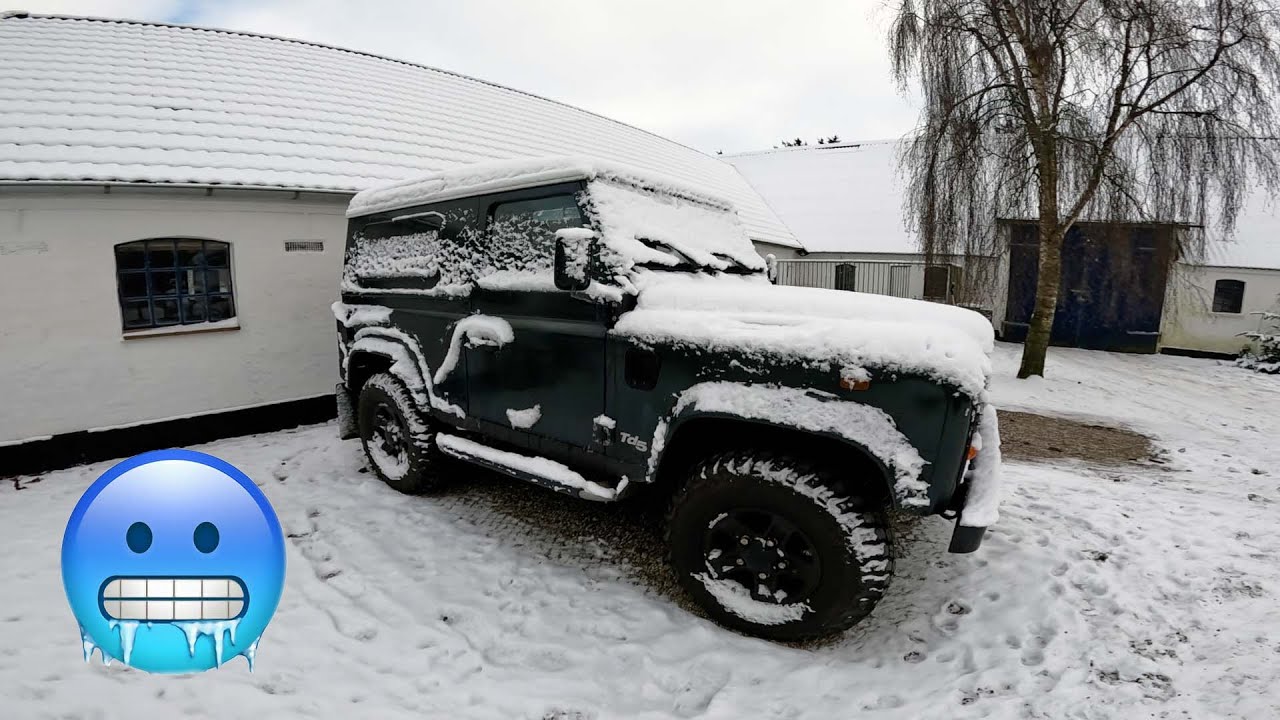 1999 - Land Rover Defender TD5 Cold Start during winter | POV Drive around | Wanna See Autos