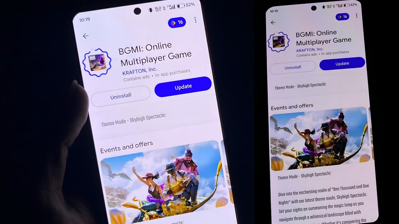 Bgmi / Pubg New Ginnie Mode 3.1 Update | How To Update BGMI / PUBG | Skyhigh Spectacles Release Date