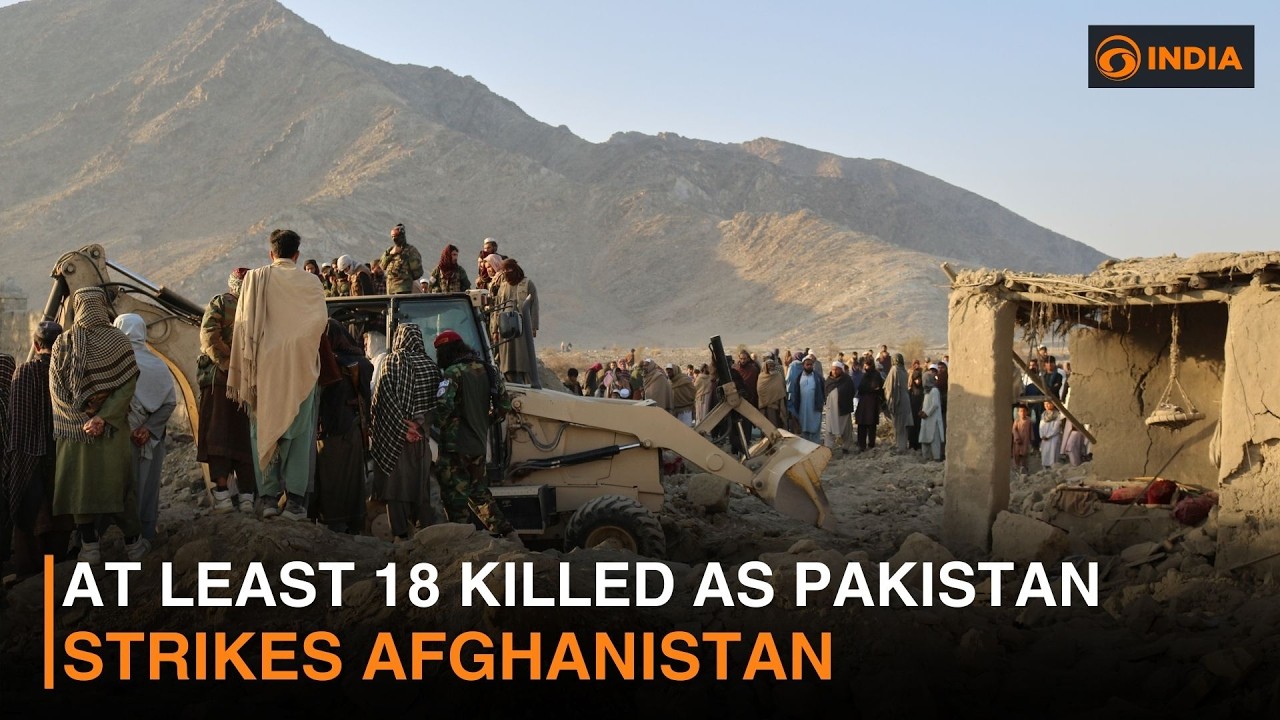 At least 18 killed as Pakistan strikes Afghanistan