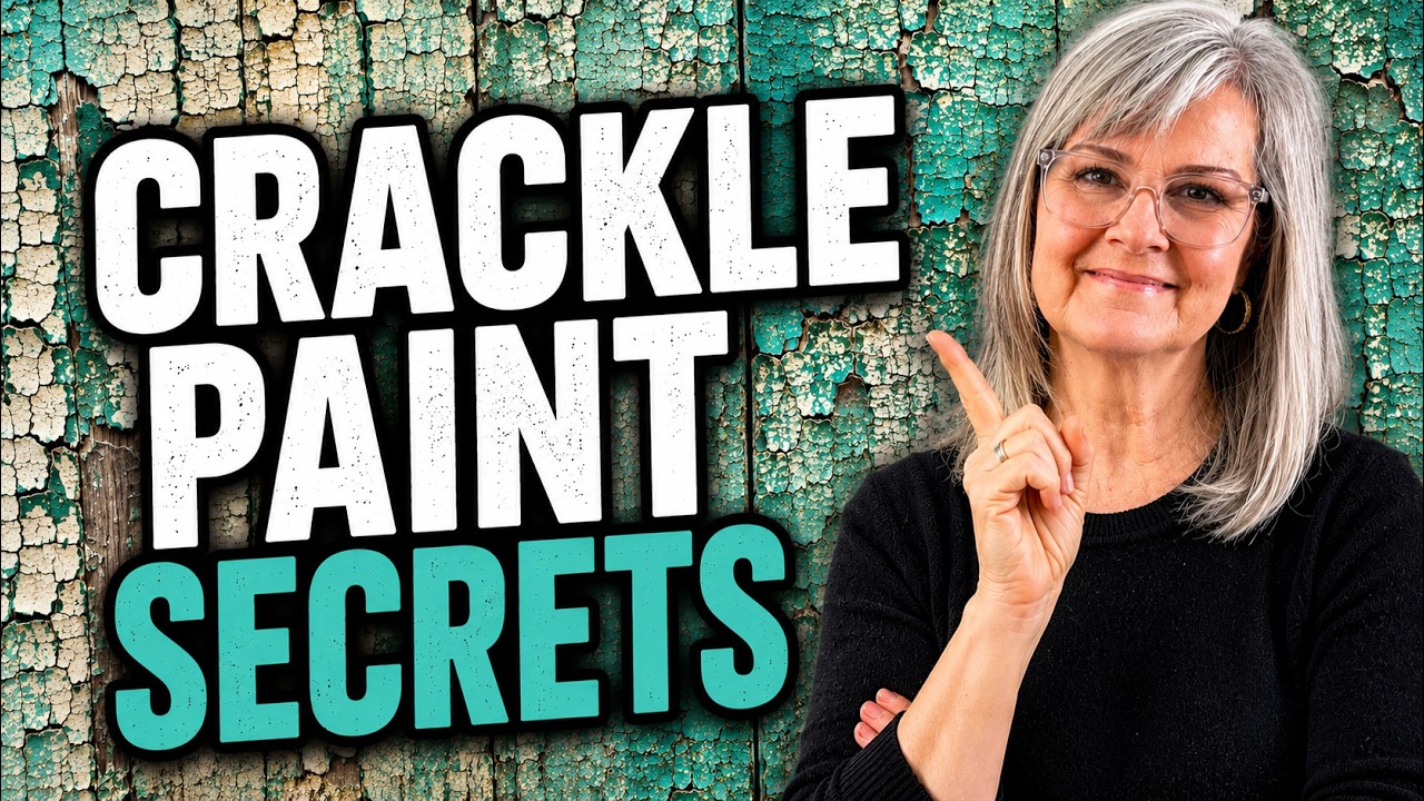 8 DIY Techniques You need to TRY to Create Crackled Paint!