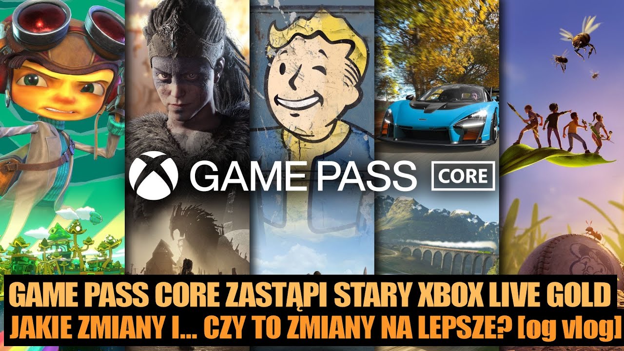 Xbox Game Pass CORE zastąpi starego GOLDa - co się zmienia? czy to zmiana na lepsze czy na gorsze?