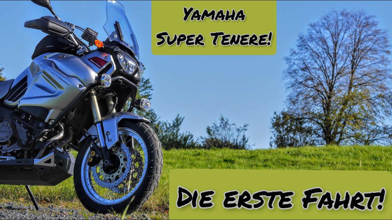 Die erste Fahrt! Yamaha Super Tenere!