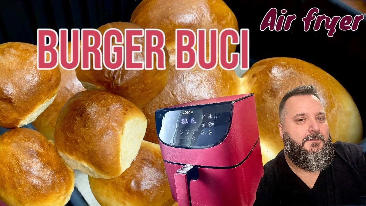burger buci - air fryer verzi&oacute;