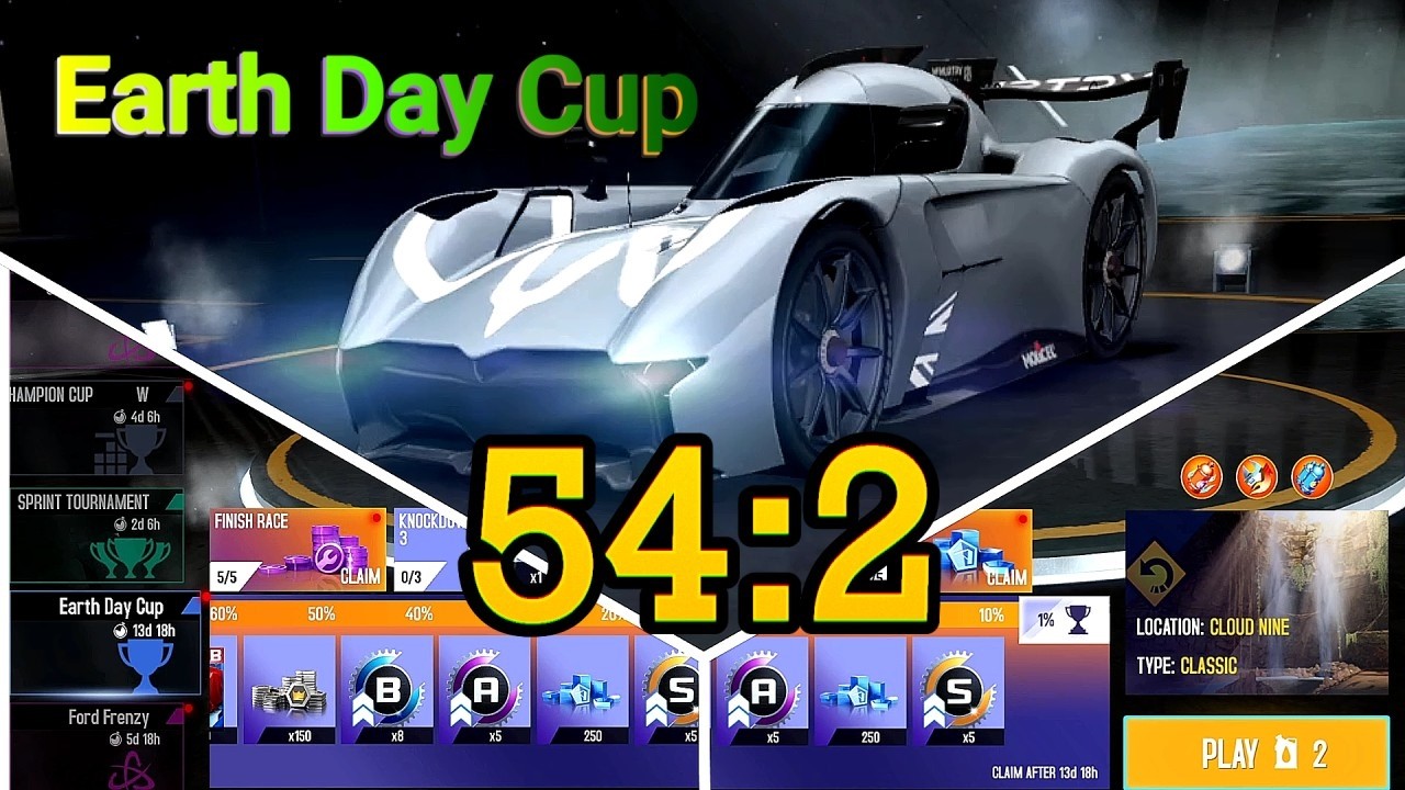 Кубок ASPHALT 8 ко Дню Земли (Топ-10)