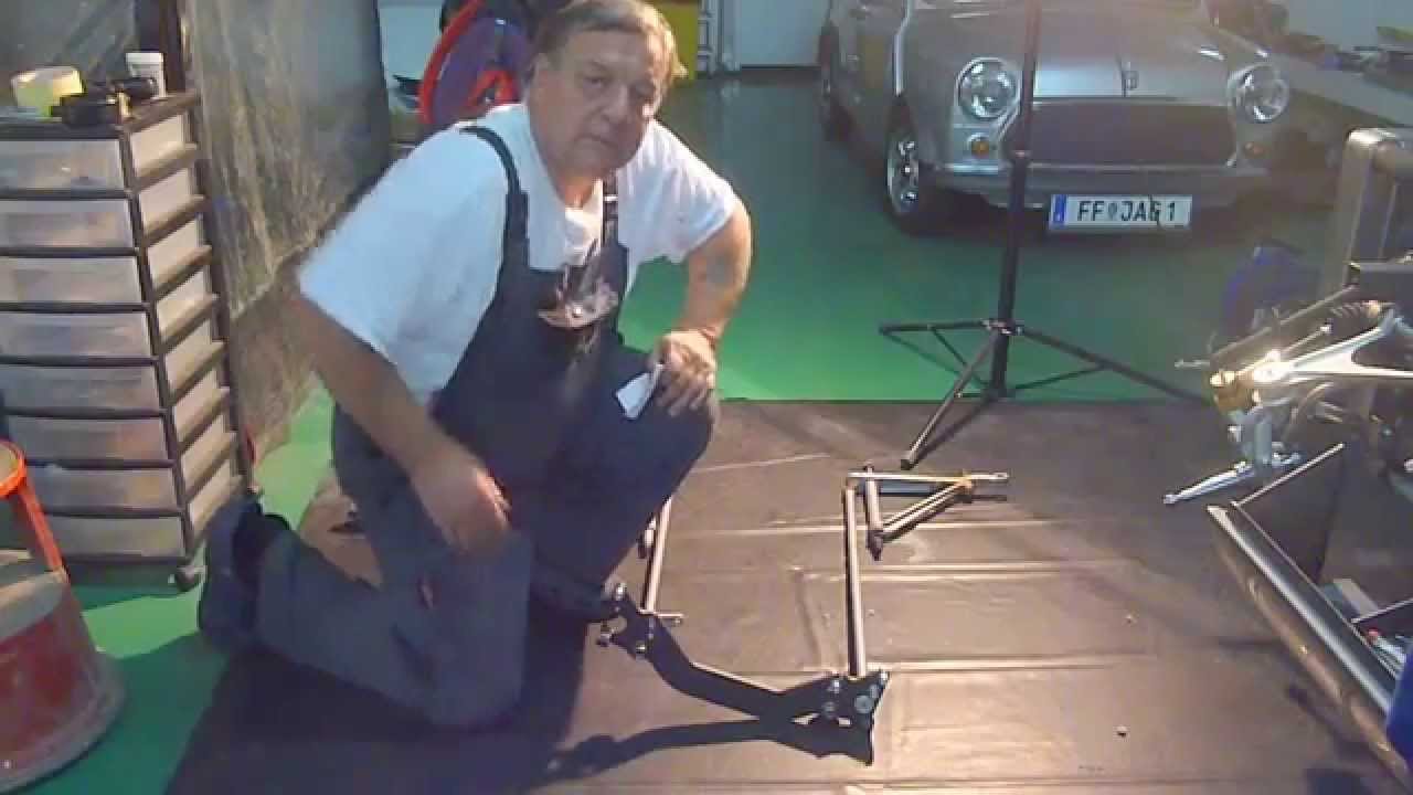 jaguar e type front suspension part 3