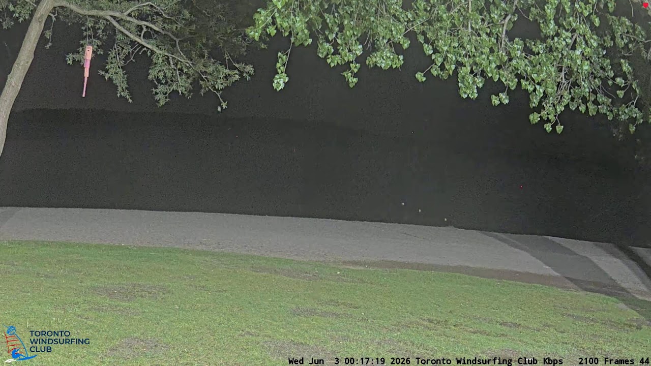 Toronto Windsurfing Club Live Camera (close-up)