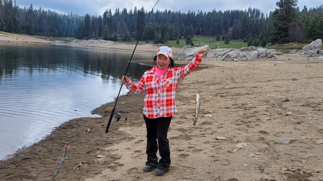 Fishing Trout:  Mother's Day Weekend at Shaver Lake 2024