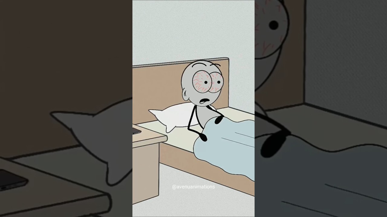 My brain at bedtime! 🤣 (best animation memes) #shorts