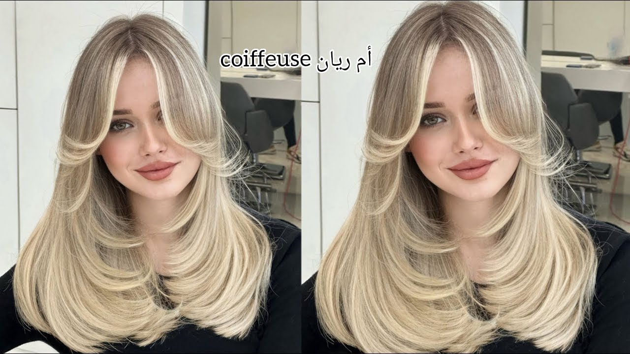 ميلونج الطريقة الصحيحة لتغطية الشيب بلون فاتح  تخرجلك مثل الصورة تماما اشقر فاتح رمادي يهبل