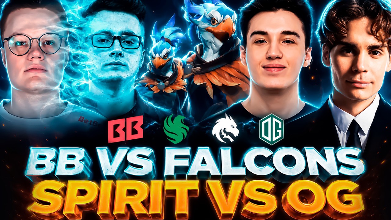 Реинкарнация Миракла. Nix и Alagon смотрят Spirit vs OG и BB Team vs Falcons