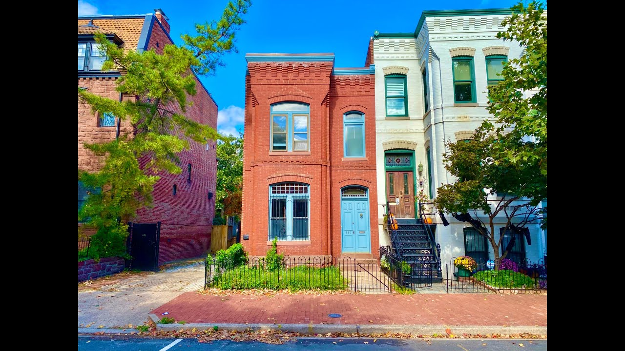 Historic Capitol Hill Row House 3 Bedrooms - 640 C Street NE, Washington DC 20002