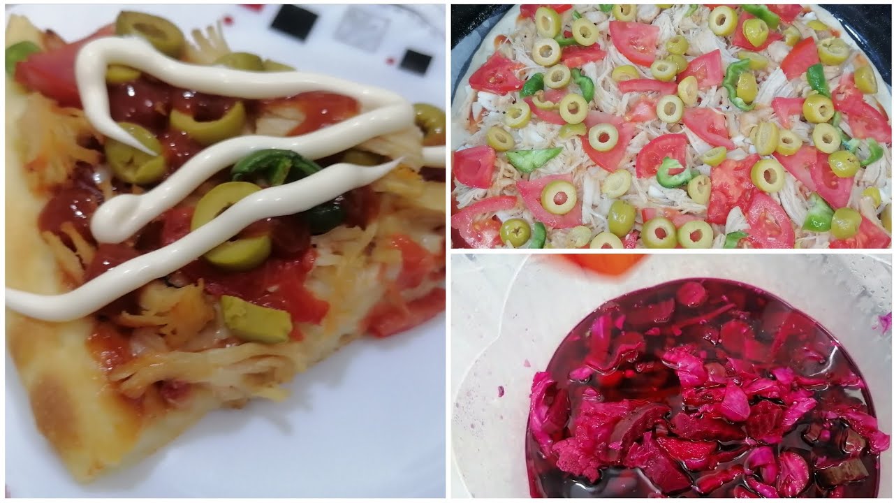 بەیەک رۆژ پیتزا و ترشیات دروستم کرد 😋بيوم واحد سويت طرشي وبيتزا بالبيت #pizza #طرشي