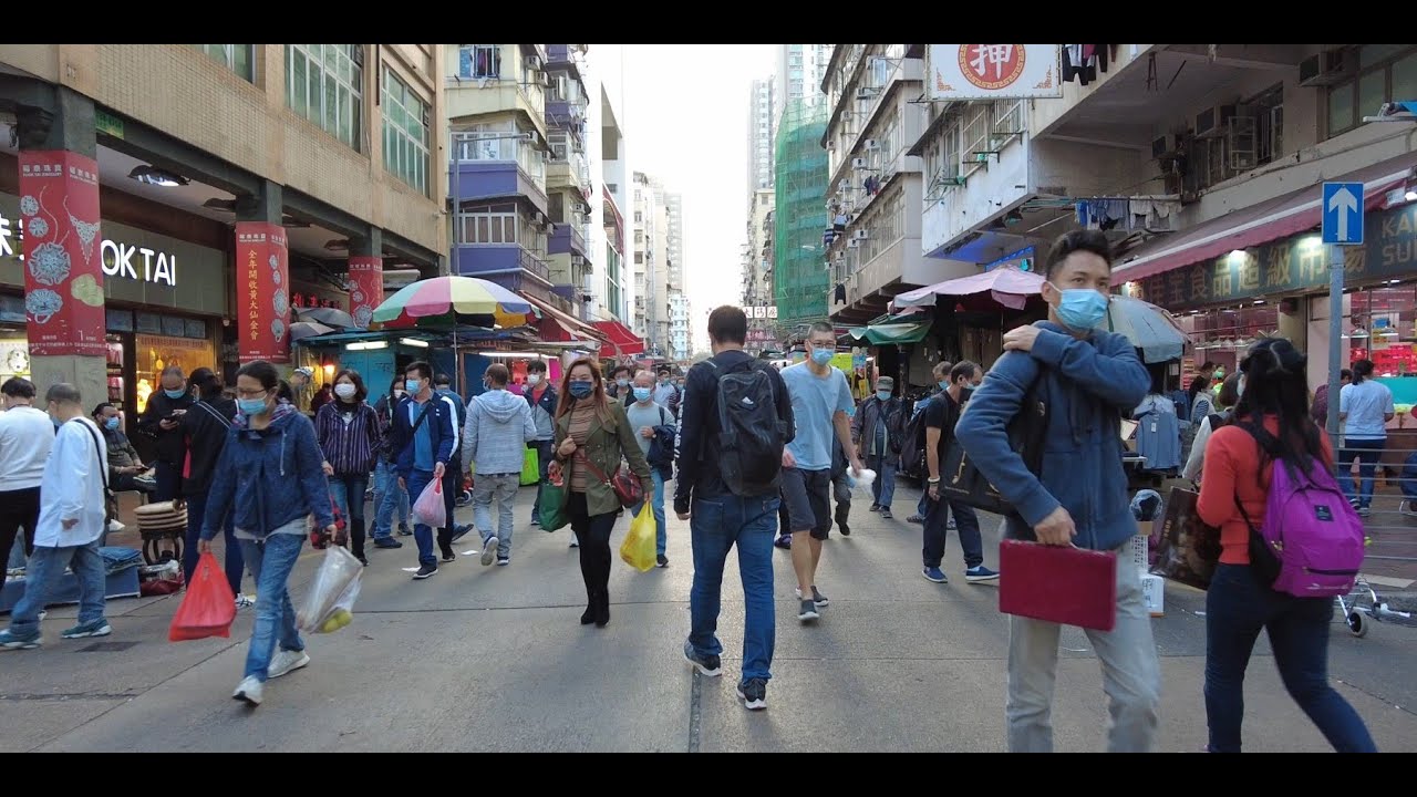 4K深水埗桂林街(Kweilin Street)市況!! 一齊遊走本土街市排檔食肆!! 07/12/2020