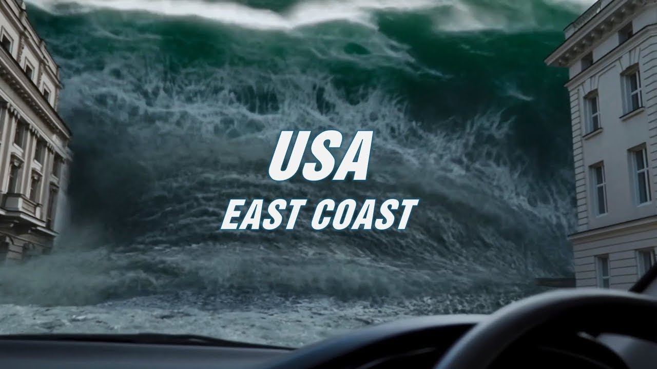 Mega Tsunami 2025 Hits East Coast USA | Monster Waves Destroy New York
