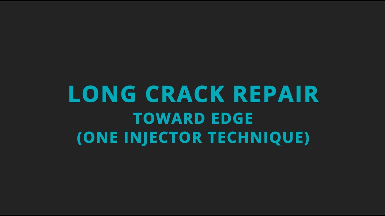 Long Crack Repair: Toward Edge