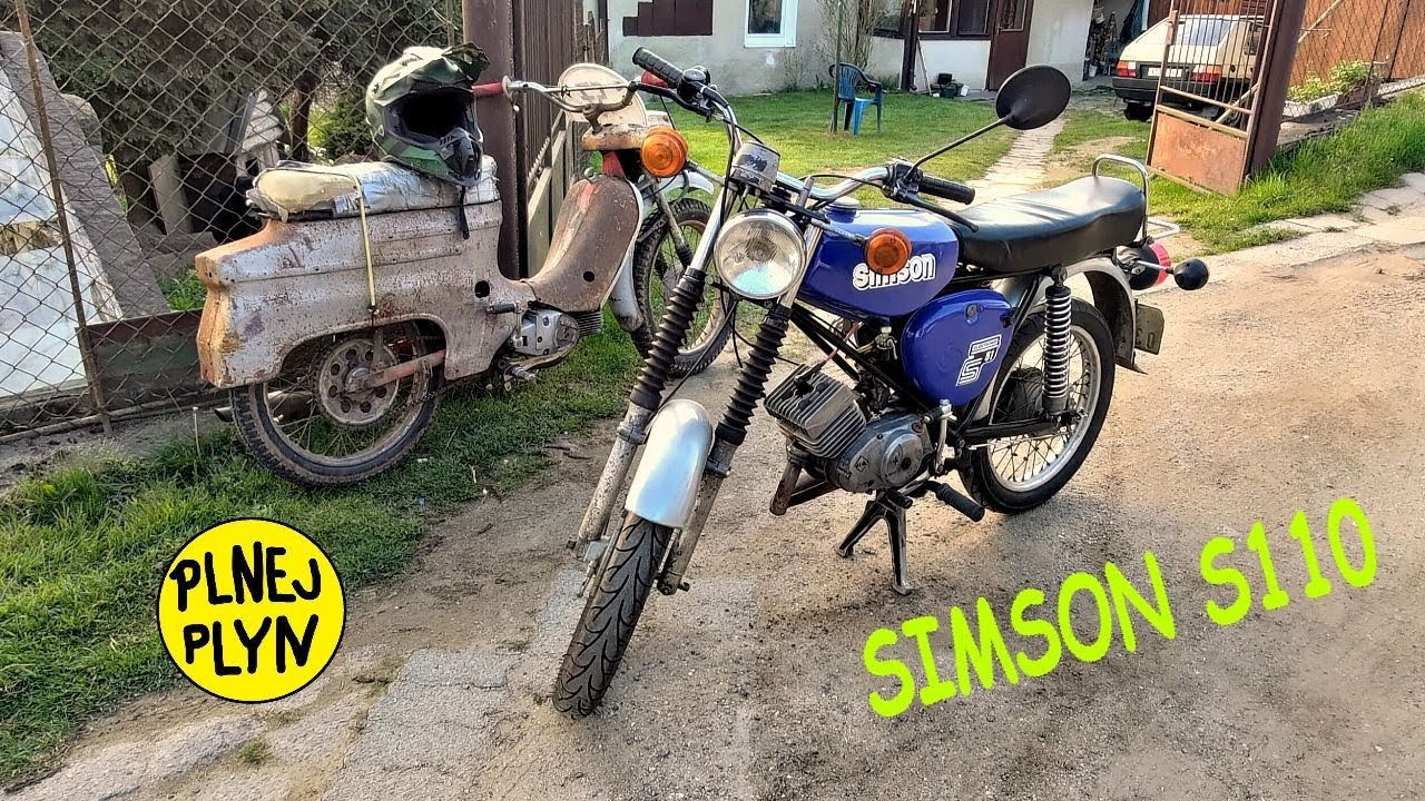 SIMSON S51 110ccm stále u Pavla + nějaký novinky k tomu