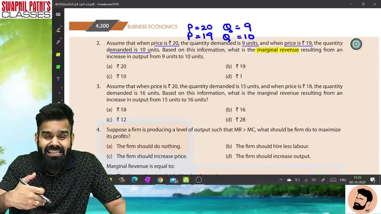 CA FOUNDATION CHAPTER 4 MCQ Discussion by CA HARSHAD JAJU