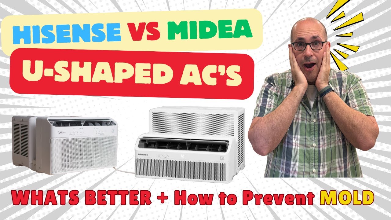 Hisense vs Midea U- Shaped Window AC: Which Is Better? (Midea Mold Recall + Mold Prevention Tips)