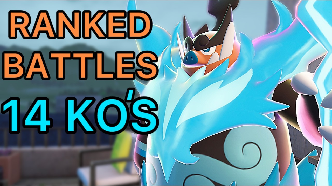 MEGA EMBOAR RAMPAGES in Pokemon Legends Z-A Ranked Battles