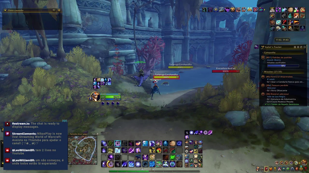 LIVE WoW - Farm de reputação e mais umas coisas
